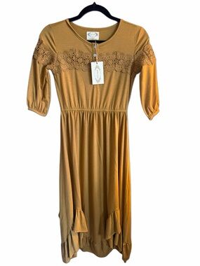 Mia Joy Elvia Dress in Marigold  (Y 12)